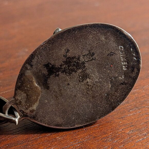 Vintage Carol Felley Silver Rabbit Pendant with Amethyst Stone Marked Mexico 925 - Picture 6 of 8